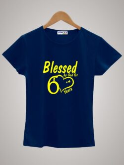 Round neck black color tshirt for unisex