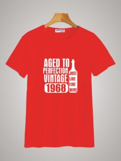 Round neck black color tshirt for unisex