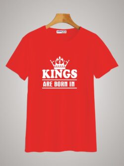 Round neck black color tshirt for unisex