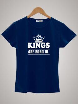 Round neck black color tshirt for unisex