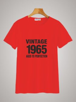 Round neck black color tshirt for unisex