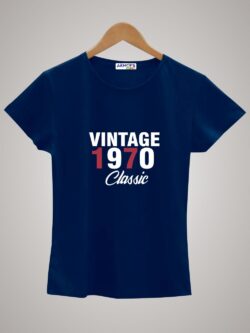 Round neck black color tshirt for unisex