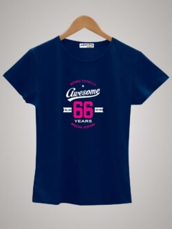 Round neck black color tshirt for unisex