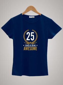 Round neck black color tshirt for unisex