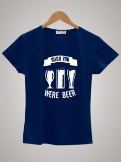 Round neck black color tshirt for unisex