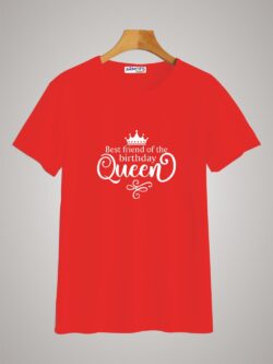 Round neck black color tshirt for unisex