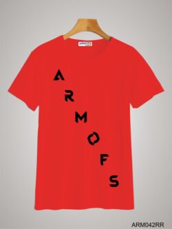 Round neck black color T-Sshirt for mens