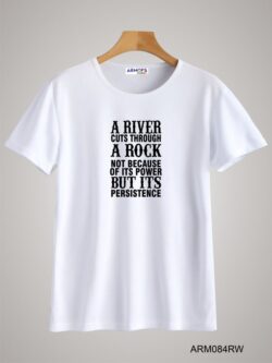 Round neck black color T-Sshirt for mens