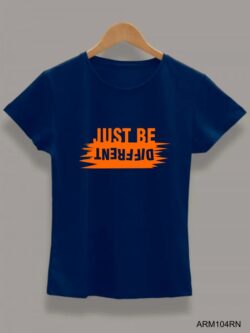 Round neck black color T-Sshirt for mens