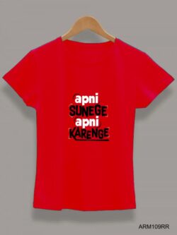 Round neck black color T-Sshirt for mens