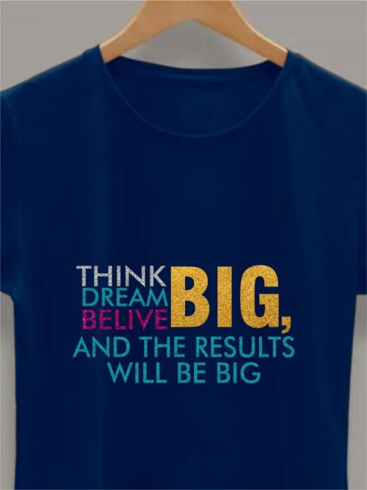 Round neck black color T-Sshirt for mens