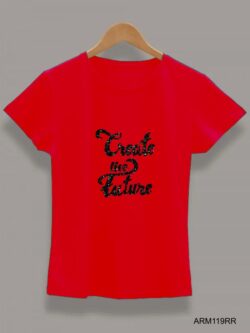 Round neck black color T-Sshirt for mens