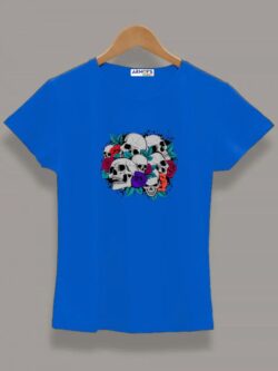 Round neck black color T-Sshirt for mens