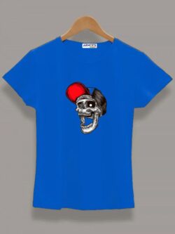 Round neck black color T-Sshirt for mens