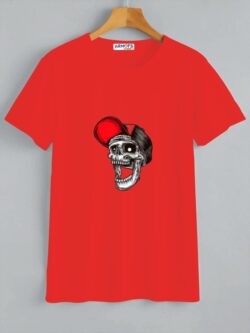 Round neck black color T-Sshirt for mens