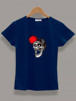 Round neck black color T-Sshirt for mens