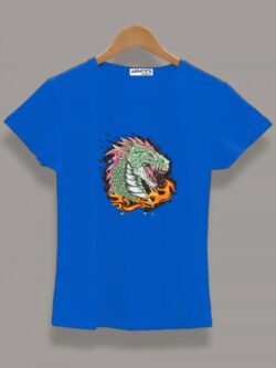 Round neck black color T-Sshirt for mens