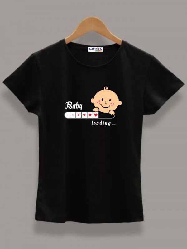 Round neck black color T-Sshirt for mens for name