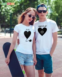 Round neck black color tshirt for mens & female