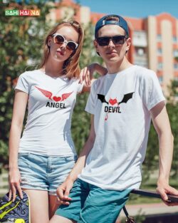 Round neck black color tshirt for mens & female