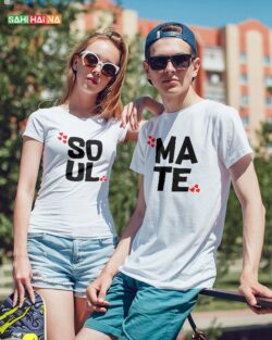 Round neck black color tshirt for mens & female