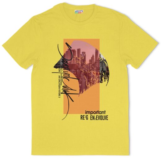 "A NEW BEGINNING " ROUND NECK T-SHIRT